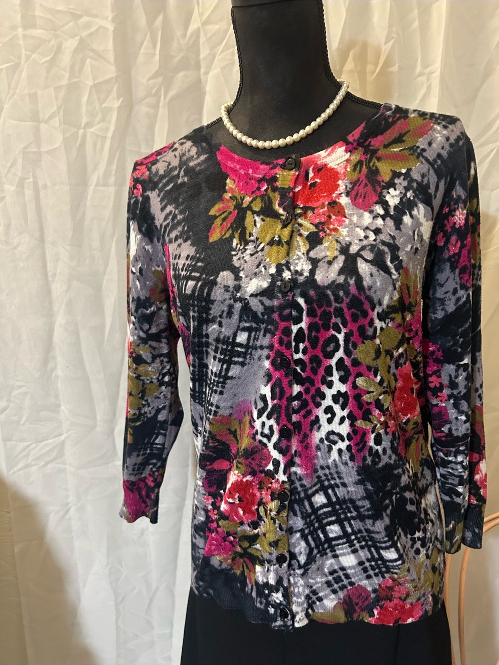 💜3 for $25💜Floral & Animal Print Cardigan  Multi-Color